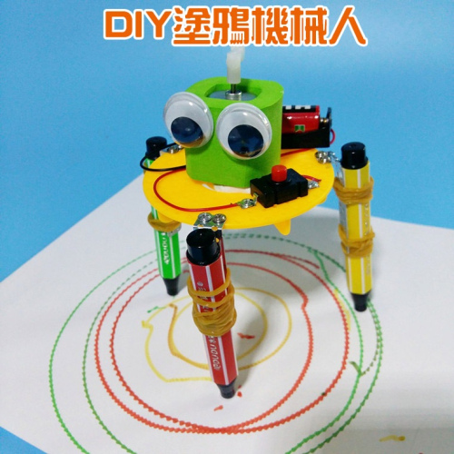 DIY塗鴉機械人  (S-01)